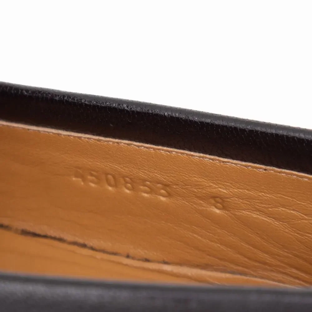 1.2k.$ GUCCI 450853 Men’s GG Marmont Loafers in Black Leather 41.5 EUR US 8.5